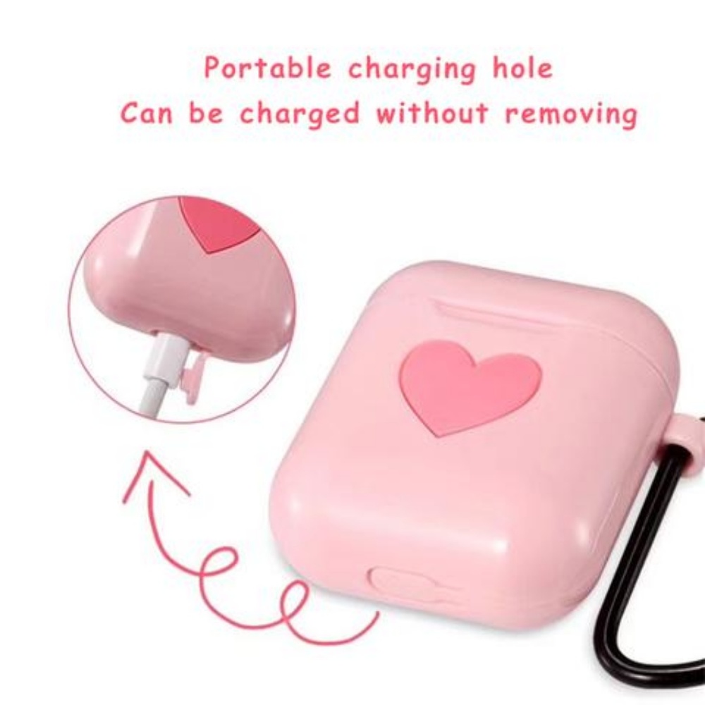 cute heart airpods protective cases - Picture 4 of 8